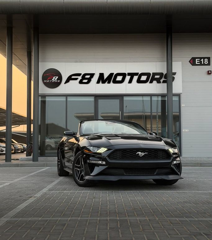 مستعملة Ford Mustang EcoBoost فيس ليفت السادس, 2.3 l, 2021 في في عجمان من F8 MOTORS، اللون أسود. المواصفات الأمريكية | AUTO.AE | إعلان #267282