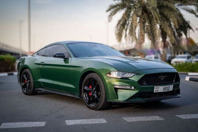مستعملة Ford Mustang فيس ليفت السادس, 5.0 l, 2022 في في عجمان من WorldWideAuto FZC، اللون أخضر. المواصفات الأمريكية | AUTO.AE | إعلان #270222