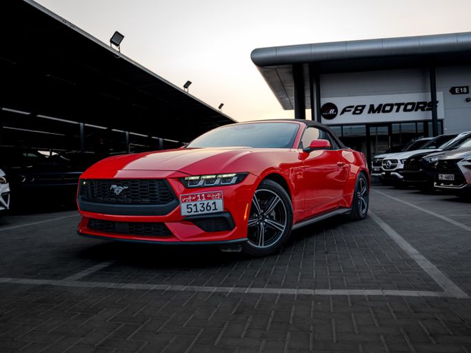 Подержанный Ford Mustang VII, 2.3 л, 2024 в ОАЭ, Аджман от F8 MOTORS Красный цвет. Американская | AUTO.AE | Объявление #275945