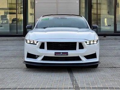 Used Ford Mustang VII, 2.3 l, 2025 in UAE, Ajman by ALWAJAHA AUTO, White color. American Specs | AUTO.AE | Listing #282569