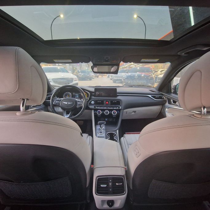 Used Genesis G70 I Facelift, 2.0 l, 2022 in Ajman by Syria Motors, Blue color. American Specs | AUTO.AE