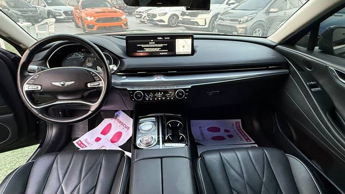 Подержанный Genesis G80 II, 3.5 л, 2021 в Аджмане от Syria Motors Черный цвет. Корейская | AUTO.AE