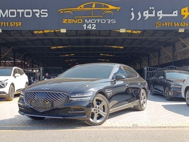 Used Genesis G80 II, 3.5 l, 2021 in Ajman by Zeno Motors Fze, Black color. Korean Specs | AUTO.AE