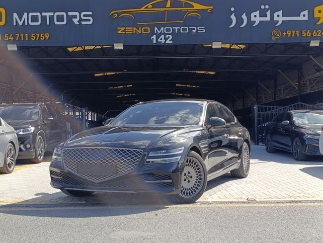 Used Genesis G80 II, 2.5 l, 2022 in Ajman by Zeno Motors Fze, Black color. Korean Specs | AUTO.AE