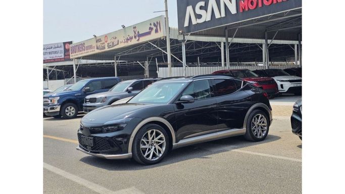 مستعملة Genesis GV60 I, 2023 في في عجمان من Asan Motors، اللون أسود. المواصفات الأمريكية | AUTO.AE
