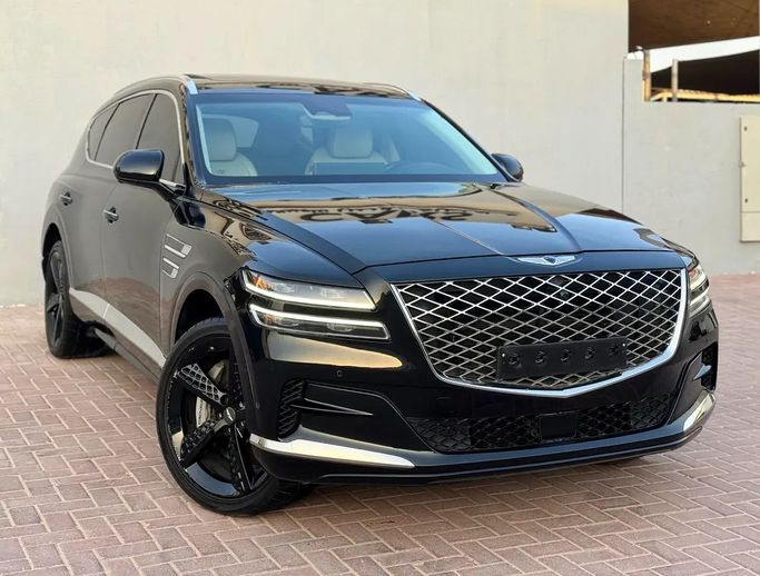 Подержанный Genesis GV80 I, 3.5 л, 2021 в ОАЭ, Аджман от AMG Cars Черный цвет. Американская | AUTO.AE | Объявление #278449