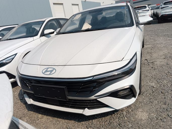 New ⁦Hyundai Elantra VII (CN7) Facelift, 1.6 l, 2026⁩ in UAE, Ajman by AL KHALAF CARS FZE, White color. Chinese Specs | AUTO.AE | Listing #290476