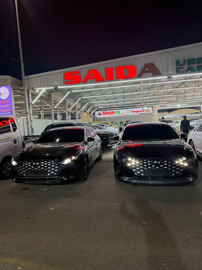 Подержанный Hyundai Grandeur VI Рестайлинг, 2.5 л, 2021 в Аджмане от ABDULLA HUSSAIN HAMWI Черный цвет. GCC | AUTO.AE