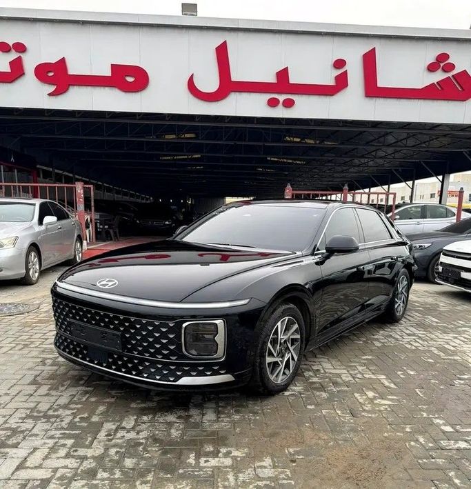 Used Hyundai Grandeur VII, 3.5 l, 2025 in Ajman by CHANEL MOTORS, Black color. Korean Specs | AUTO.AE