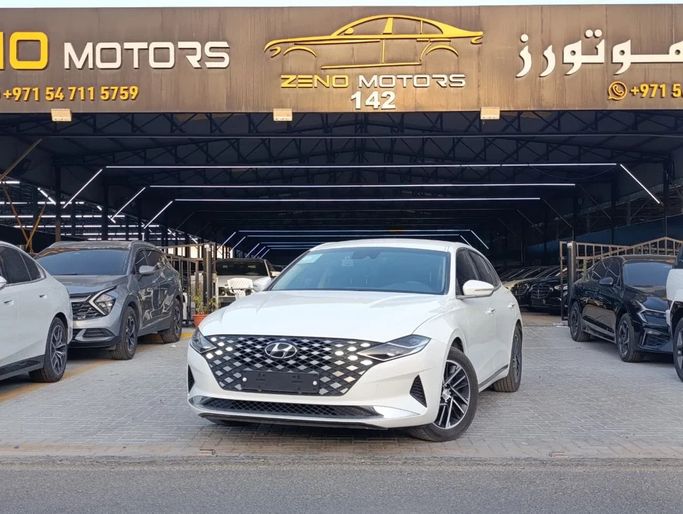 Подержанный Hyundai Grandeur VI Рестайлинг, 2.5 л, 2020 в ОАЭ, Аджман от Zeno Motors Fze Белый цвет. Корейская | AUTO.AE | Объявление #278086
