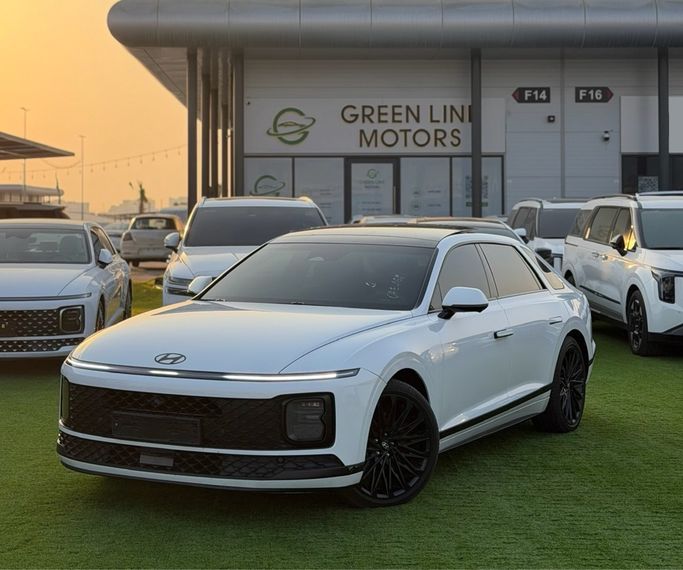 Подержанный Hyundai Grandeur VII, 3.5 л, 2024 в ОАЭ, Аджман от GREENLINE MOTORS Белый цвет. Корейская | AUTO.AE | Объявление #282707