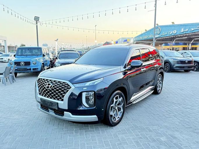 مستعملة Hyundai Palisade I, 3.5 l, 2021 في في عجمان من TOP 1 MOTORS، اللون أسود. المواصفات الكورية | AUTO.AE