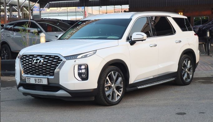 مستعملة Hyundai Palisade I, 3.8 l, 2021 في في عجمان من LOURD CARS TRADING، اللون أبيض. مواصفات الخليج | AUTO.AE | إعلان #270457