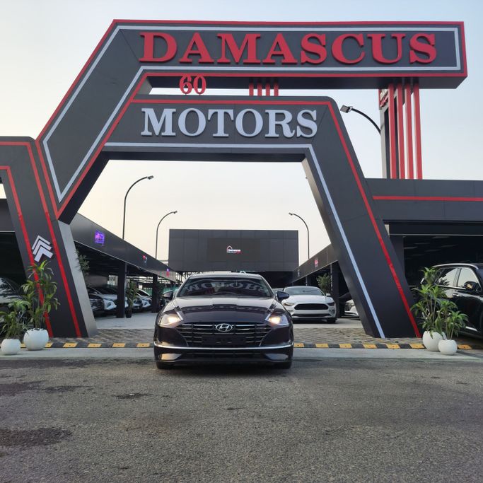 Подержанный Hyundai Sonata VIII (DN8), 2.0 л, 2020 в Аджмане от Syria Motors Синий цвет. Корейская | AUTO.AE