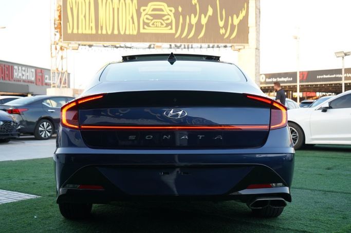 Подержанный Hyundai Sonata VIII (DN8), 2.5 л, 2021 в Аджмане от Syria Motors Синий цвет. Other | AUTO.AE