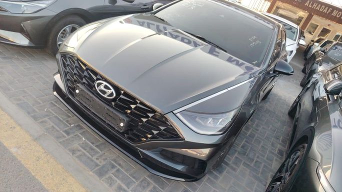 Used Hyundai Sonata VIII (DN8), 2.0 l, 2022 in Ajman by Al Hadaf Motors, Grey color.  | AUTO.AE