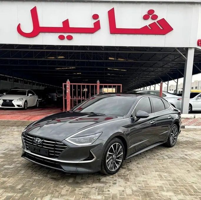 Used Hyundai Sonata VIII (DN8), 2.0 l, 2020 in Ajman by CHANEL MOTORS, Black color. Korean Specs | AUTO.AE