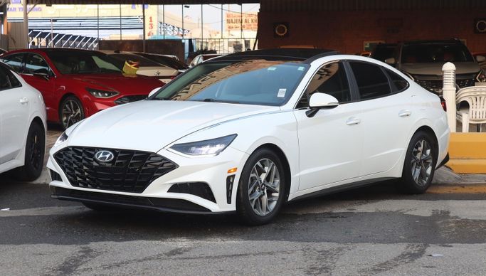 Used Hyundai Sonata VIII (DN8), 2.5 l, 2021 in Ajman by LOURD CARS TRADING, White color. GCC Specs | AUTO.AE | Listing #270391