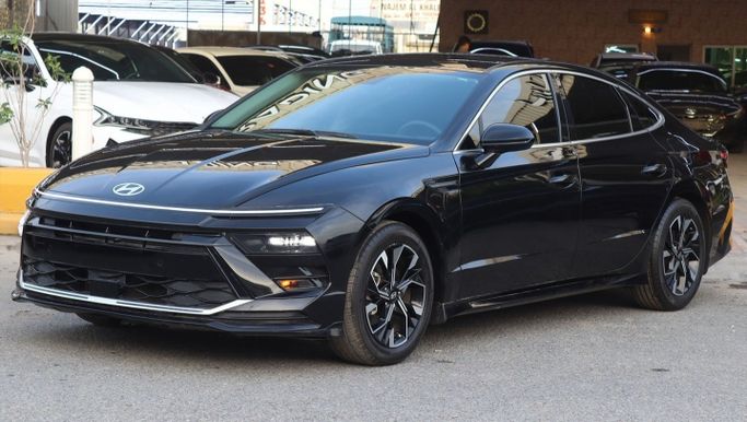 Used Hyundai Sonata VIII (DN8) Facelift, 2.5 l, 2024 in Ajman by LOURD CARS TRADING, Black color. GCC Specs | AUTO.AE | Listing #270419
