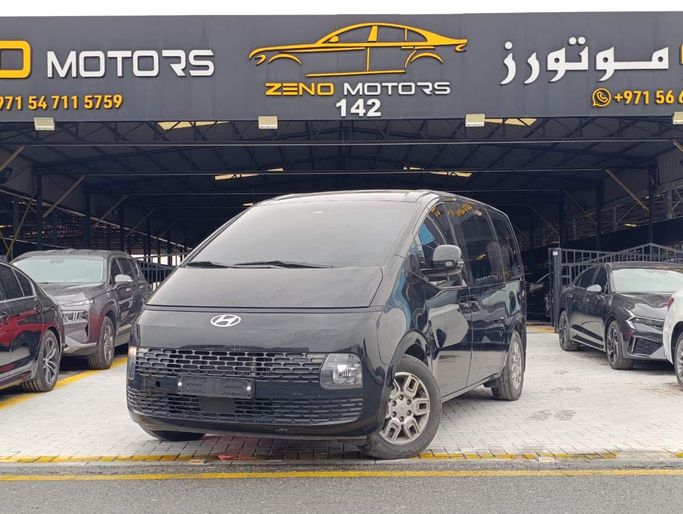 مستعملة Hyundai Staria, 2.2 l, 2022 في في عجمان من Zeno Motors Fze، اللون أسود. المواصفات الكورية | AUTO.AE | إعلان #244704