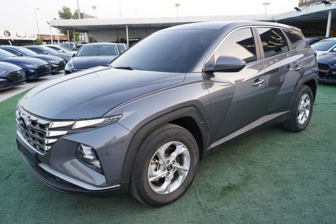 Used Hyundai Tucson IV, 1.6 l, 2023 in Ajman by Syria Motors, Grey color. Korean Specs | AUTO.AE