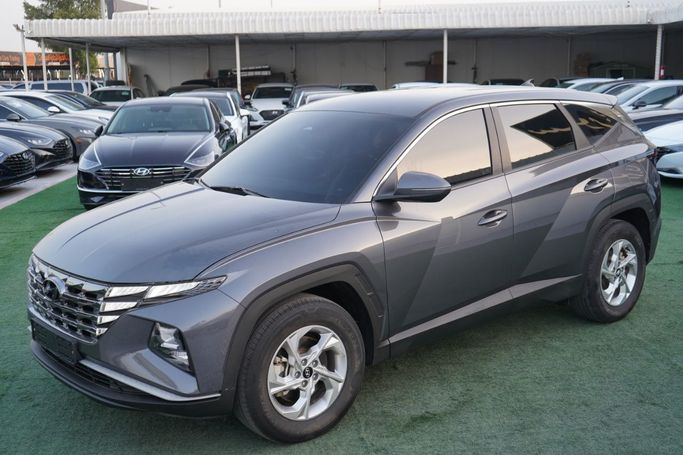 Used Hyundai Tucson IV, 1.6 l, 2023 in Ajman by Syria Motors, Grey color. Korean Specs | AUTO.AE
