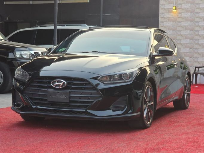 Подержанный Hyundai Veloster II, 2.0 л, 2019 в Аджмане от Abu Rashid Cars  Черный цвет. GCC | AUTO.AE