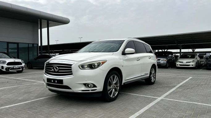 مستعملة Infiniti JX, 3.5 l, 2013 في في عجمان من EBARIZ AUTO، اللون أبيض. مواصفات الخليج | AUTO.AE | إعلان #271218