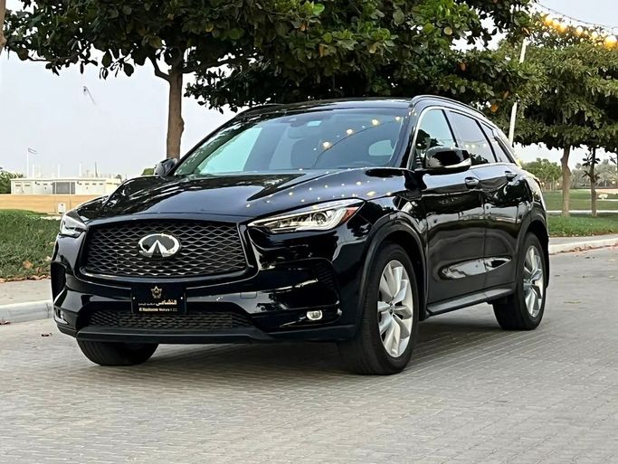 مستعملة Infiniti QX50 ثانياً, 2.0 l, 2022 في في عجمان من AL NASHAMA MOTORS، اللون أسود.  | AUTO.AE