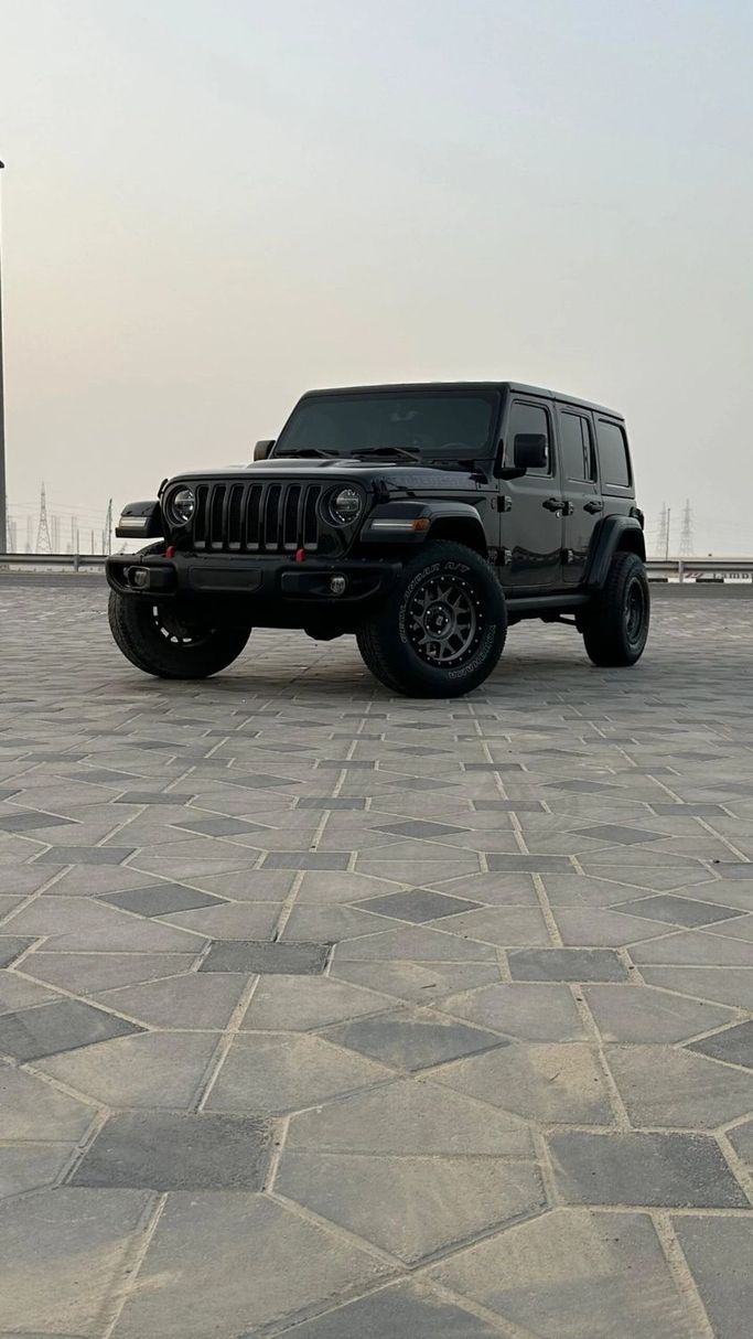 Подержанный Jeep Wrangler III (JK), 3.6 л, 2018 в Аджмане от Abu Rashid Cars  Черный цвет. GCC | AUTO.AE