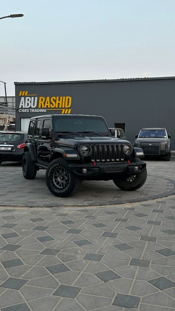 Подержанный Jeep Wrangler III (JK), 3.6 л, 2018 в Аджмане от Abu Rashid Cars  Черный цвет. GCC | AUTO.AE