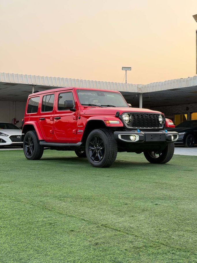مستعملة Jeep Wrangler 4xe عملية فيس ليفت IV (JL), 2.0 l, 2024 في في الإمارات, عجمان من Syria Motors، اللون أحمر. المواصفات الكورية | AUTO.AE | إعلان #277721