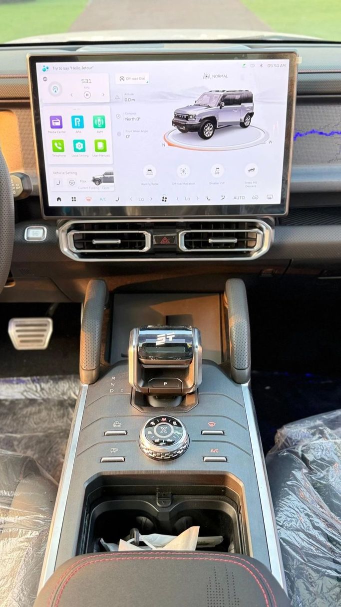 New Jetour T2, 2.0 l, 2025 in Ajman by Abu Rashid Cars , White color. GCC Specs | AUTO.AE