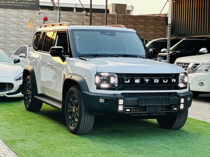 Used ⁦Jetour T2, 2.0 l, 2025⁩ in UAE, Ajman by DEAL CARS, White color. Chinese Specs | AUTO.AE | Listing #288076