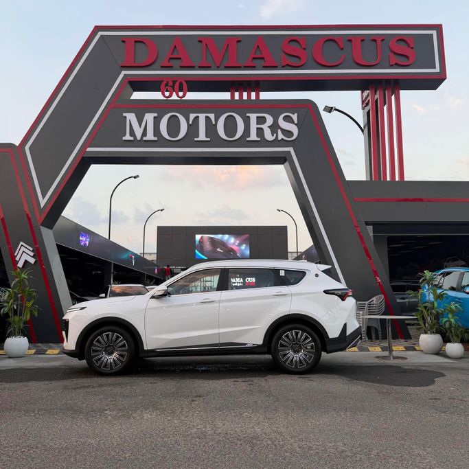 New Jetour X70 PLUS I Facelift, 1.6 l, 2025 in Ajman by Syria Motors, White color. Chinese Specs | AUTO.AE