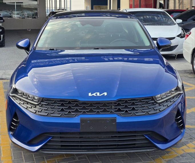 Used Kia K5 III, 1.6 l, 2024 in Ajman by Al Hilal Motors, Blue color. American Specs | AUTO.AE | Listing #261257