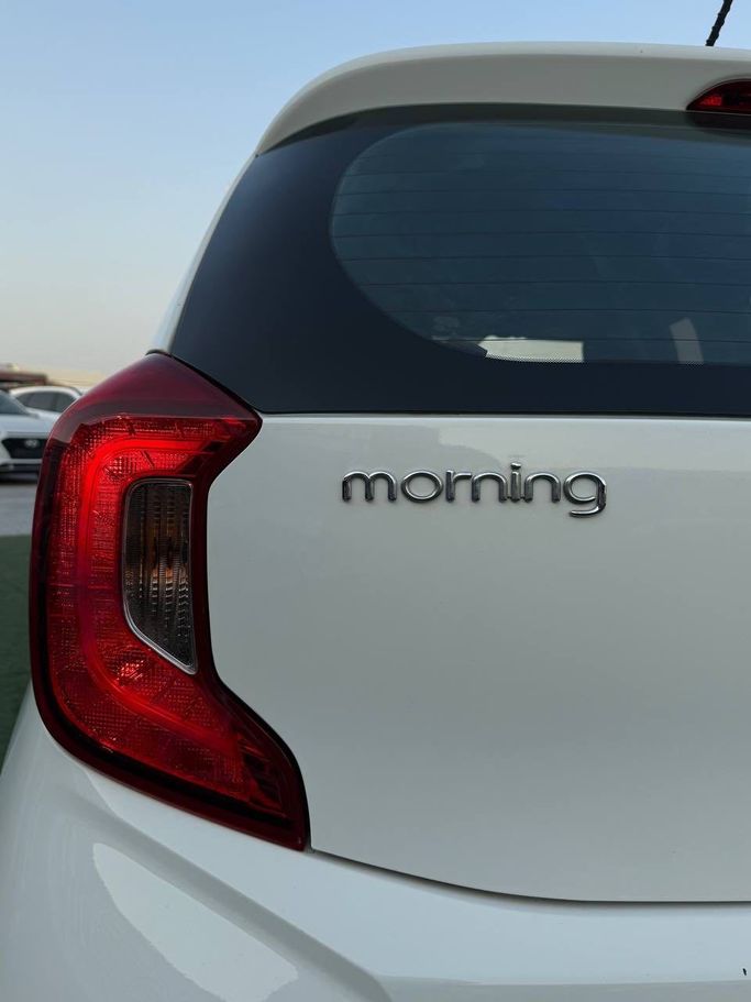 Used Kia Morning III Facelift 1, 1.0 l, 2021 in Ajman by Syria Motors, White color. Korean Specs | AUTO.AE