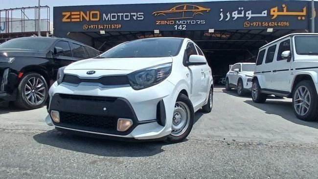 Used Kia Morning III Facelift 1, 1.0 l, 2021 in Ajman by Zeno Motors Fze, White color. Korean Specs | AUTO.AE