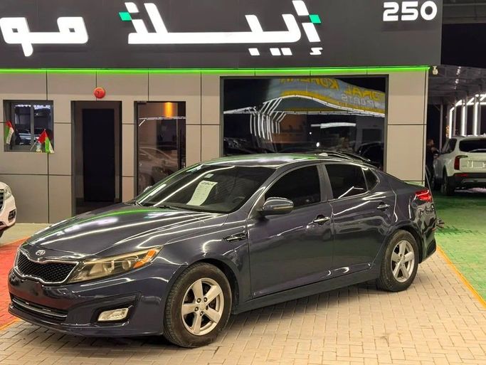 مستعملة Kia Optima ثالثاً شد الوجه, 2.4 l, 2015 في في عجمان من EBLA MOTORS FZE، اللون أزرق. المواصفات الأمريكية | AUTO.AE