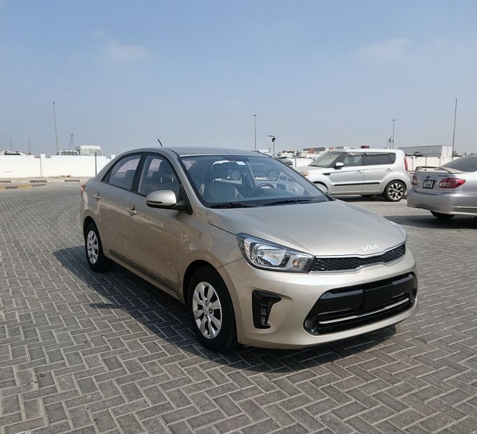 مستعملة ⁦Kia Pegas، 1.4 l، 2024⁩ في في الإمارات, عجمان، اللون ذهبي. مواصفات الخليج | AUTO.AE | إعلان #286835