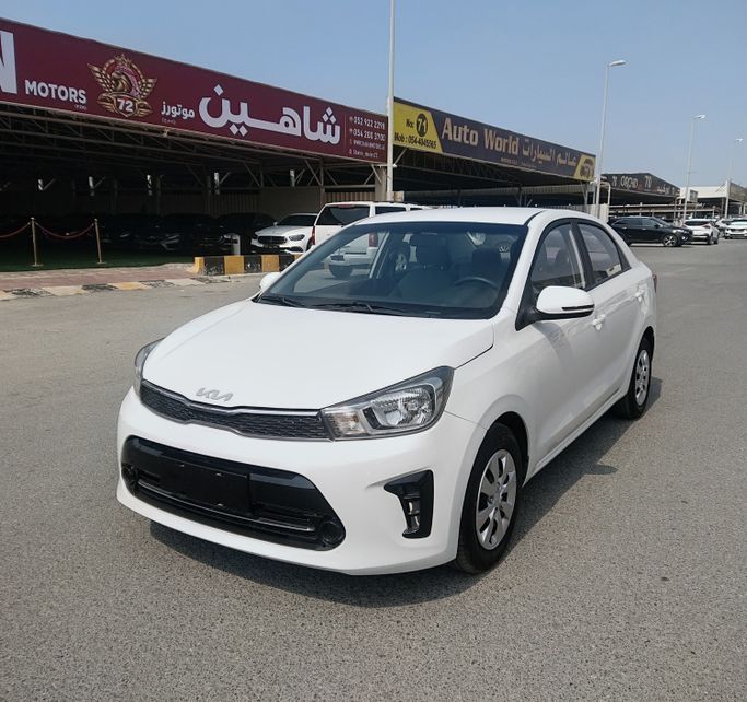 Подержанный ⁦Kia Pegas, 1.4 л, 2023⁩ в ОАЭ, Аджман Белый цвет. GCC | AUTO.AE | Объявление #293318