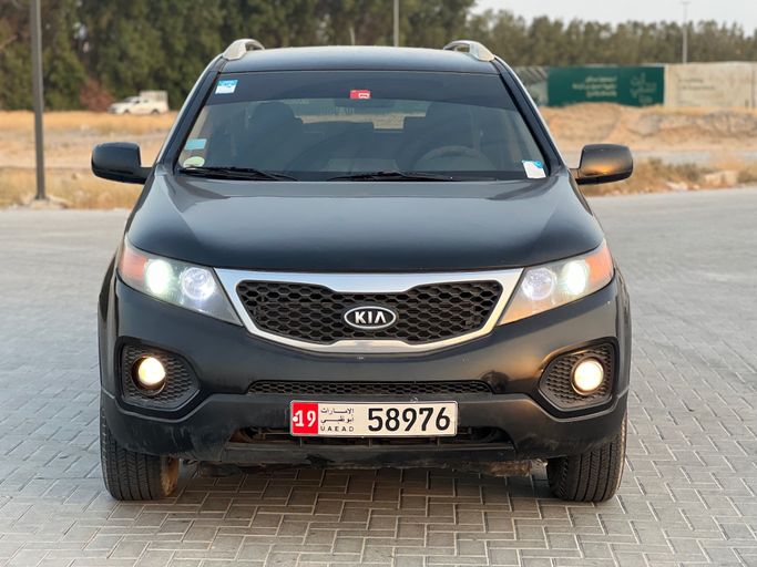 Подержанный Kia Sorento II Рестайлинг, 2.4 л, 2012 в Аджмане Черный цвет. GCC | AUTO.AE | Объявление #265258