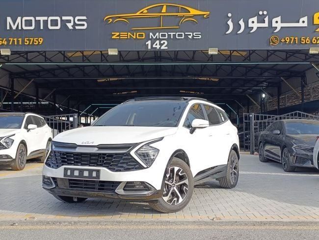 Подержанный Kia Sportage V, 1.6 л, 2022 в Аджмане от Zeno Motors Fze Белый цвет. Корейская | AUTO.AE