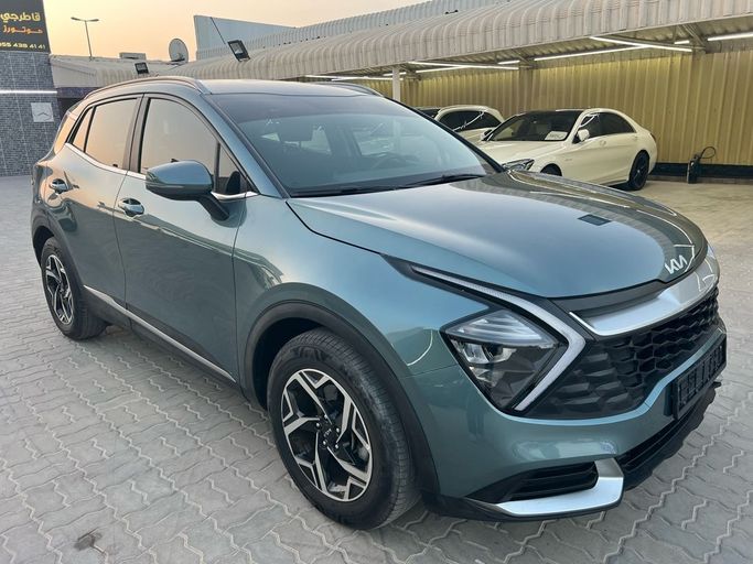 Used Kia Sportage V, 2.0 l, 2023 in Ajman by Al Asalah Used cars , Green color. GCC Specs | AUTO.AE | Listing #261217