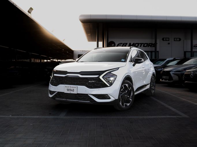 Used Kia Sportage V, 2.5 l, 2024 in UAE, Ajman by F8 MOTORS, White color. GCC Specs | AUTO.AE | Listing #279092