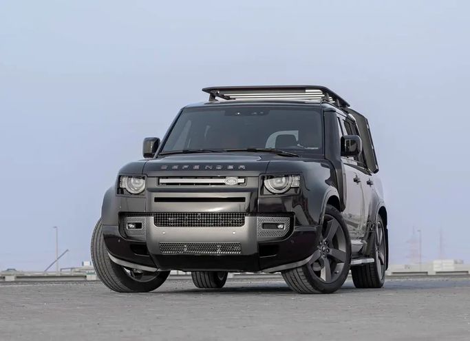 Used Land Rover Defender 110 II (L663), 3.0 l, 2024 in UAE, Ajman by AMG Cars, Grey color. American Specs | AUTO.AE | Listing #278688