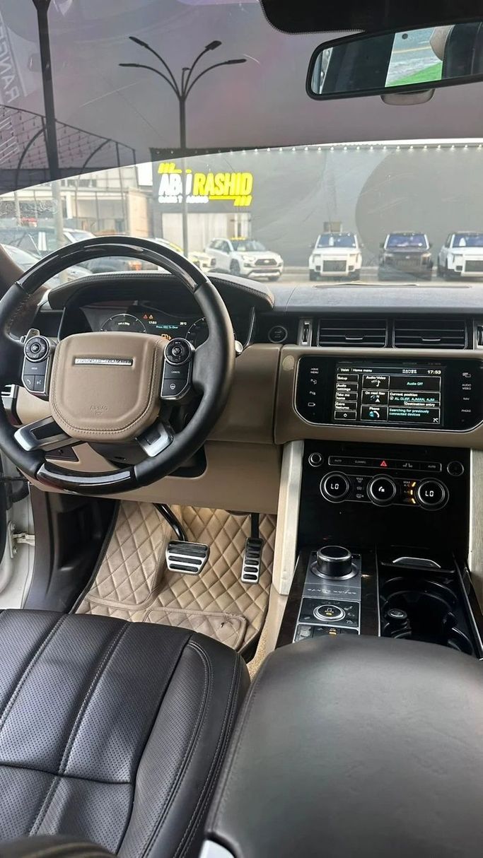 Подержанный Land Rover Range Rover P510 IV, 5.0 л, 2013 в Аджмане от Abu Rashid Cars  Белый цвет. GCC | AUTO.AE