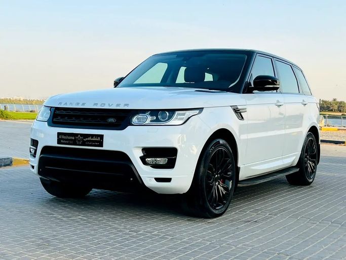 Подержанный Land Rover Range Rover Sport P340 II, 3.0 л, 2015 в Аджмане от AL NASHAMA MOTORS Белый цвет.  | AUTO.AE