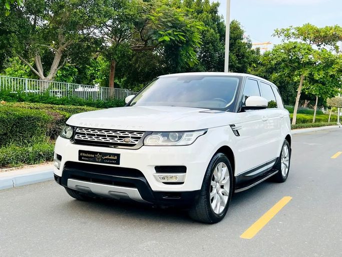 Подержанный Land Rover Range Rover Sport P340 II, 3.0 л, 2014 в Аджмане от AL NASHAMA MOTORS Белый цвет.  | AUTO.AE
