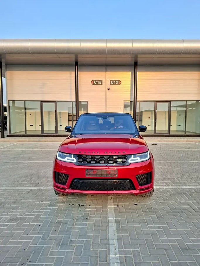 مستعملة Land Rover Range Rover Sport P300 II (L494) Facelift, 2.0 l, 2021 في في الإمارات, عجمان من HM CARS FZE، اللون أحمر. المواصفات الأوروبية | AUTO.AE | إعلان #280101